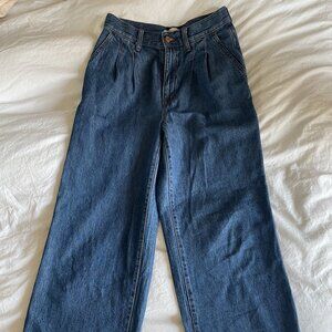 The Harlow Wide-Leg Jean in Fairson Wash